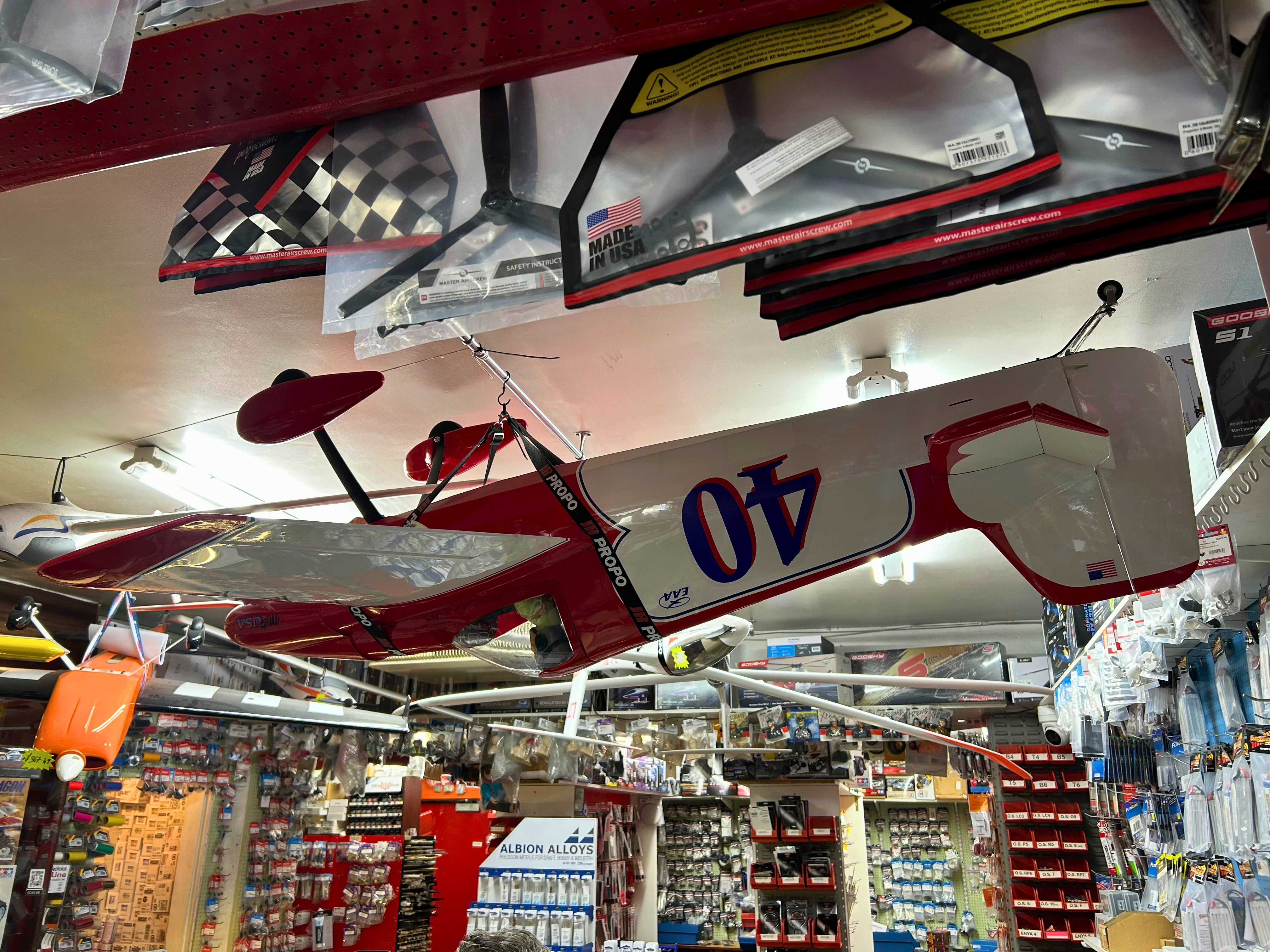 Seagull Cassutt 3m Racer (50-60cc) 1.65m (65in) Red SEA164R - Shop Display Model SDM01