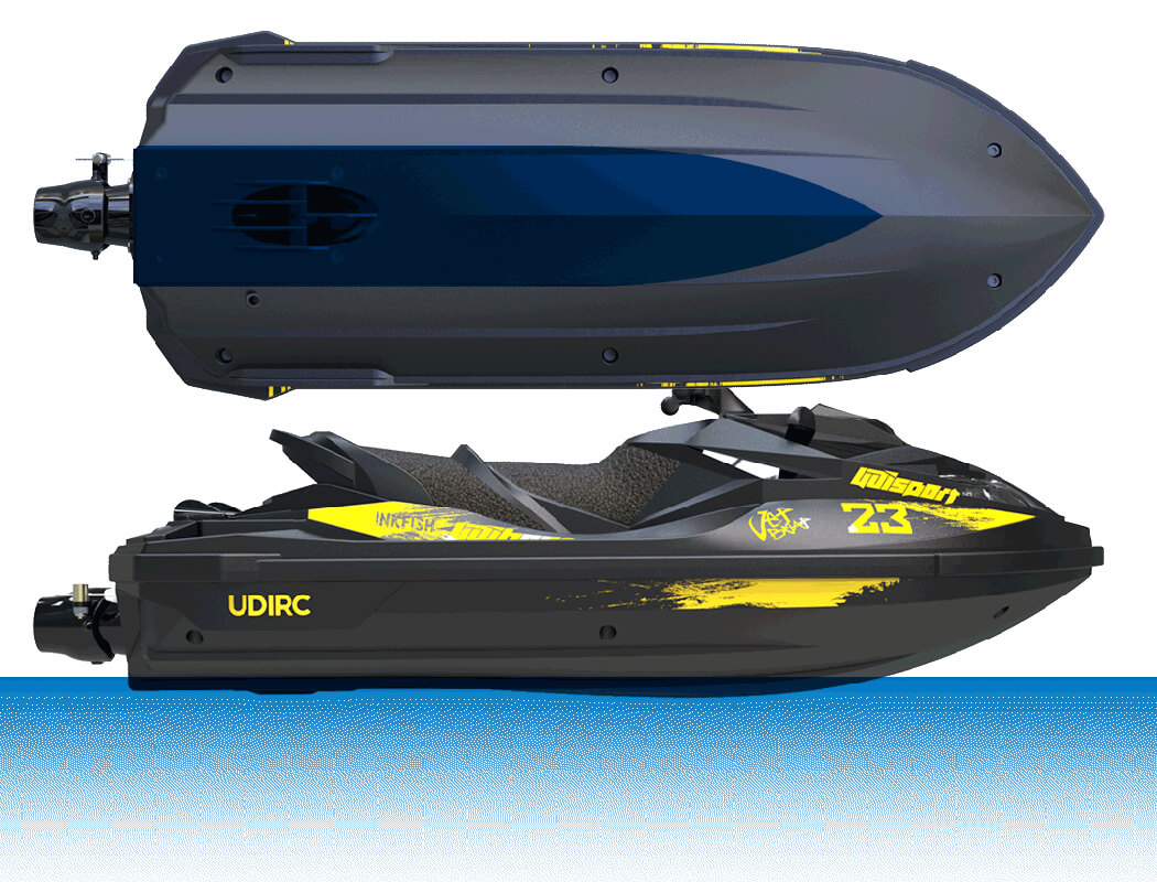 UDI RC Inkfish Jetboat 362mm Turbojet RTR - Brushless UDI023PRO
