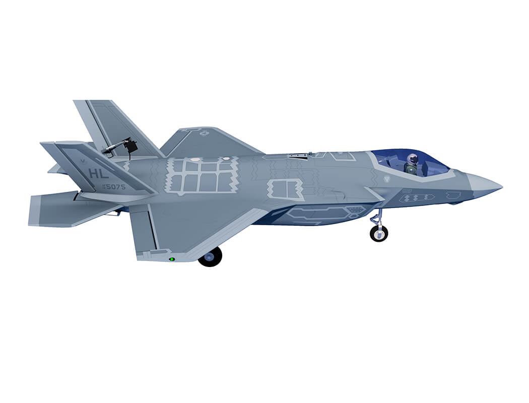 Xfly 64mm F-35 Lightning EDF 750mm w/ Retracts XF125P