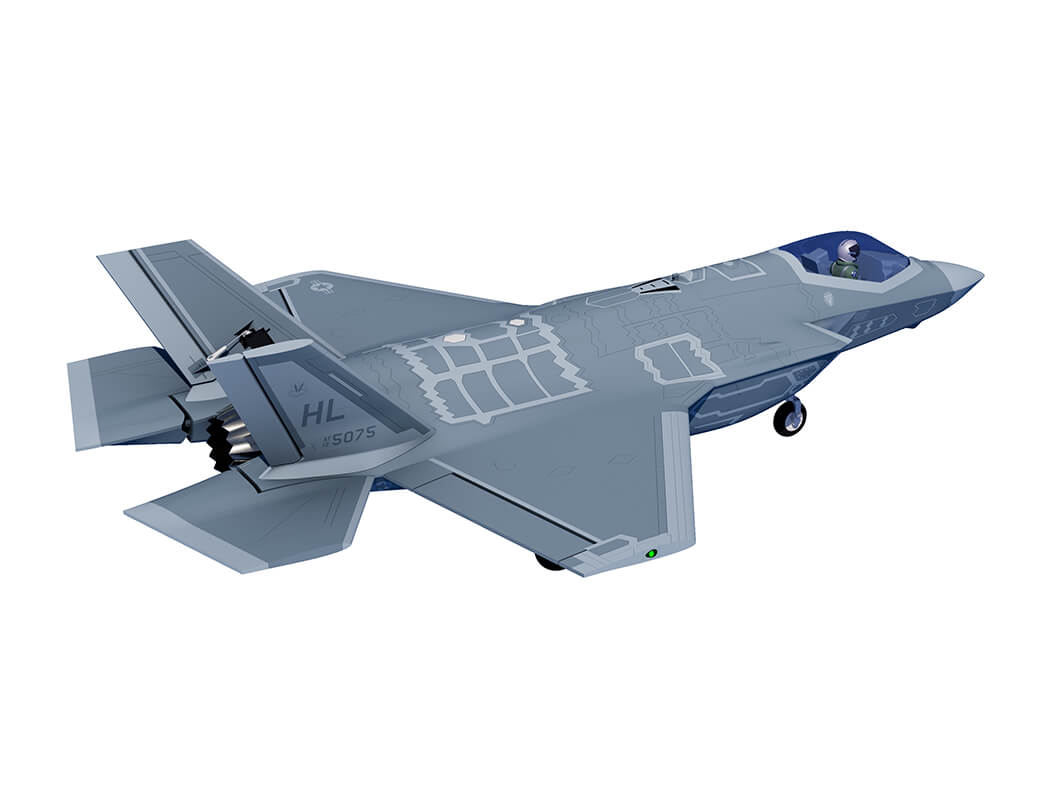Xfly 64mm F-35 Lightning EDF 750mm w/ Retracts XF125P